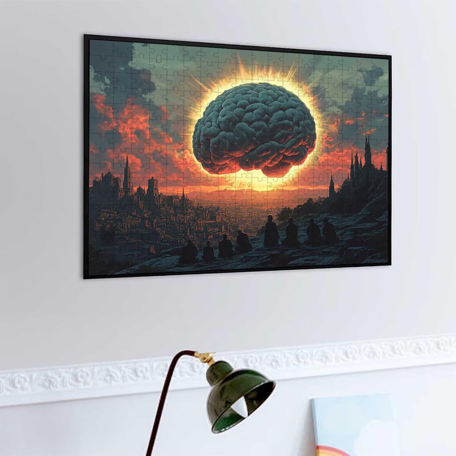 2000 Pezzi di Puzzle, nero donna 2000 Pezzi di Puzzle per Adulti, Regalo Anniversario, Regalo Natale, Decorazione Della Casa, Prevenzione Della Degenerazione Cerebrale Negli Anziani PjY932 Y-I