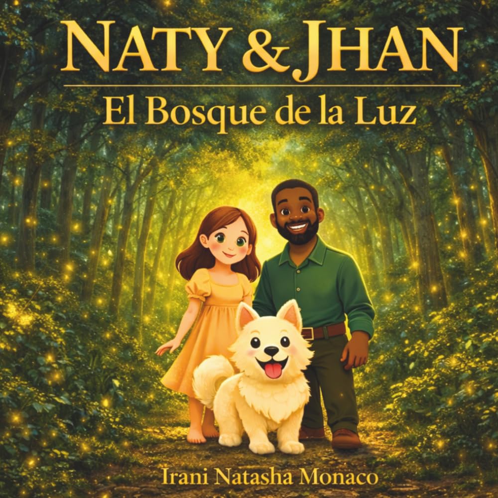 Naty & Jhan: El Bosque de luz: Una historia mágica sobre la valentía, la amistad y la luz interior