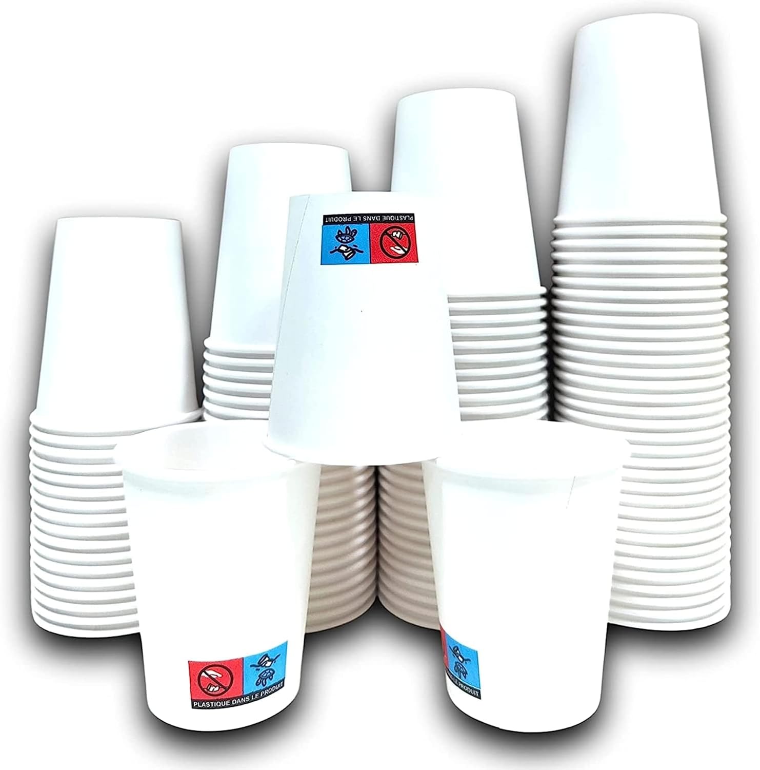 Lot De 400 Gobelets à Café En Carton De Qualité Supérieure - 200 Ml181