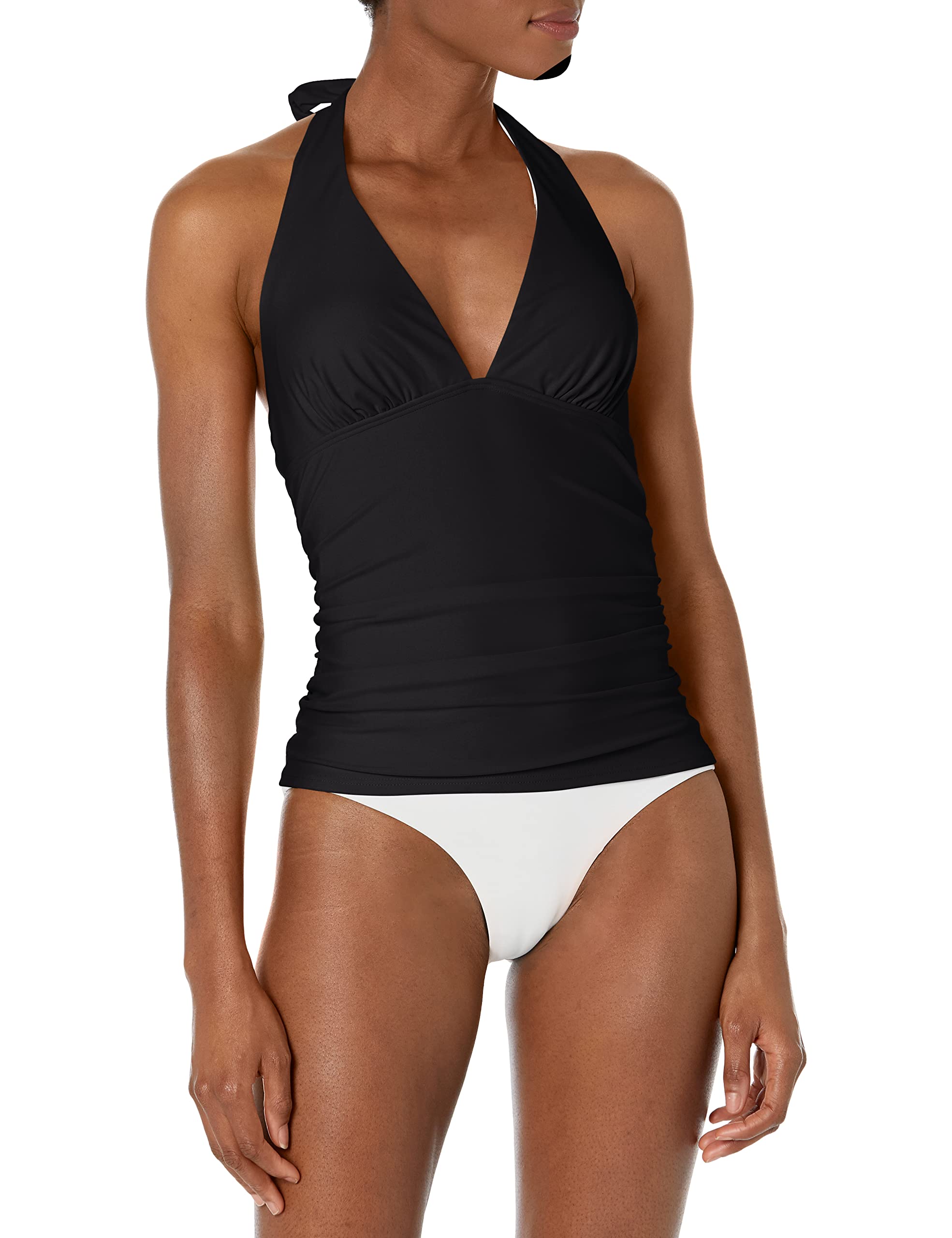 Tommy Hilfiger Halter Top Sujetador de Tankini para Mujer