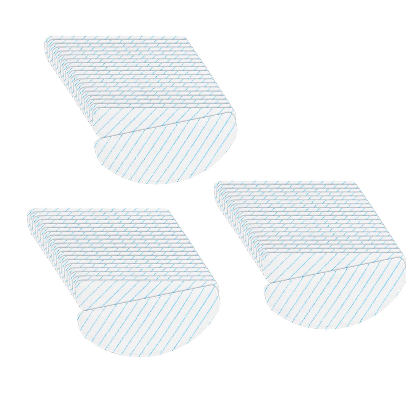 Hndhbfgrt 150Pcs Disposable Strong Rag Mop Cloths Pads for OZMO T8 T8 Max T9 + Vacuum Cleaner Parts
