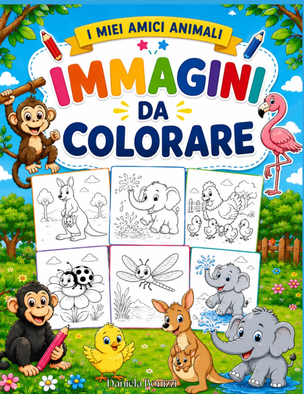 Immagini da Colorare: I miei amici animali