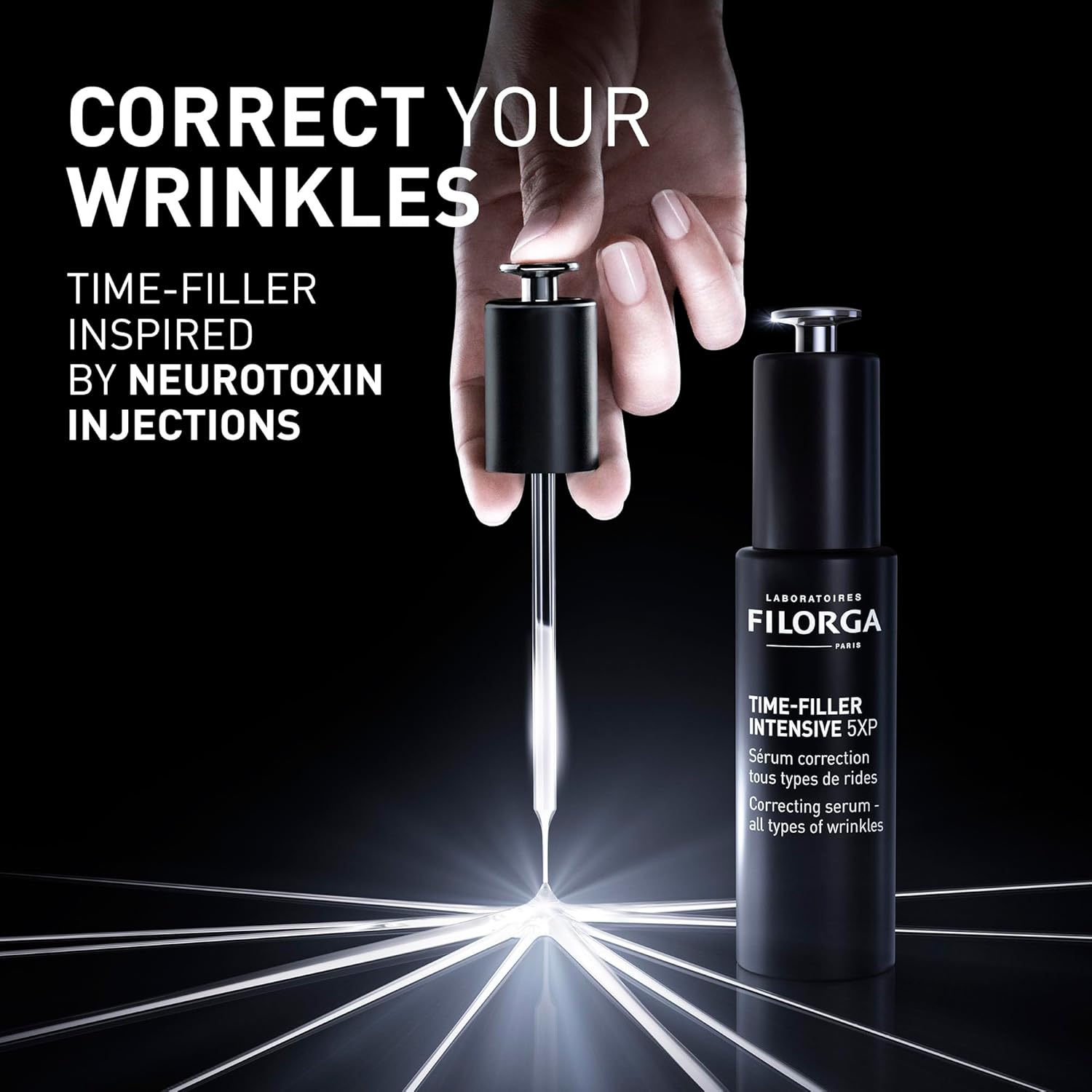 Filorga Anti-Aging Time-Filler Intensive 5XP Face Serum, Anti-Aging Serum for Fine Lines and Wrinkles, 1 oz - Image 4