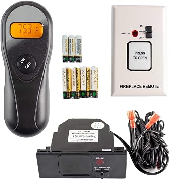 Acumen On/Off Fireplace Remote Control with 9-Foot Wires RCK-IW