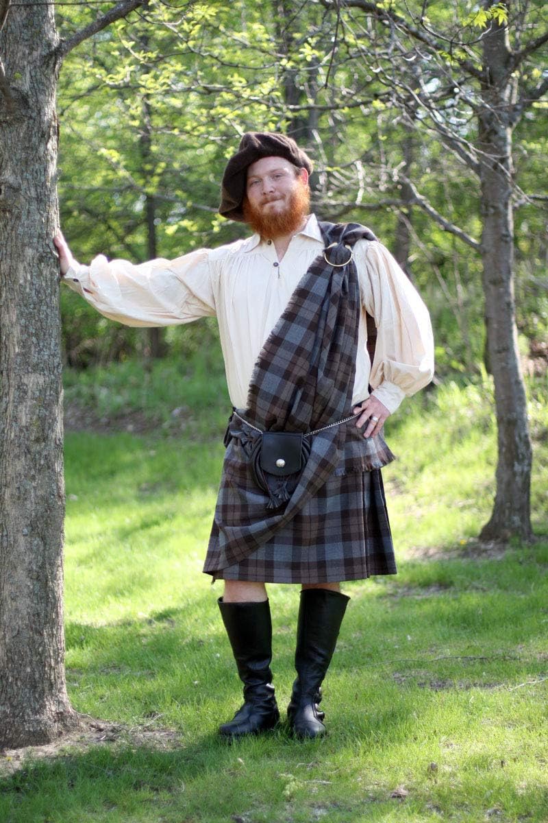 The Celtic Croft Rustic Highland Kilt Shirt