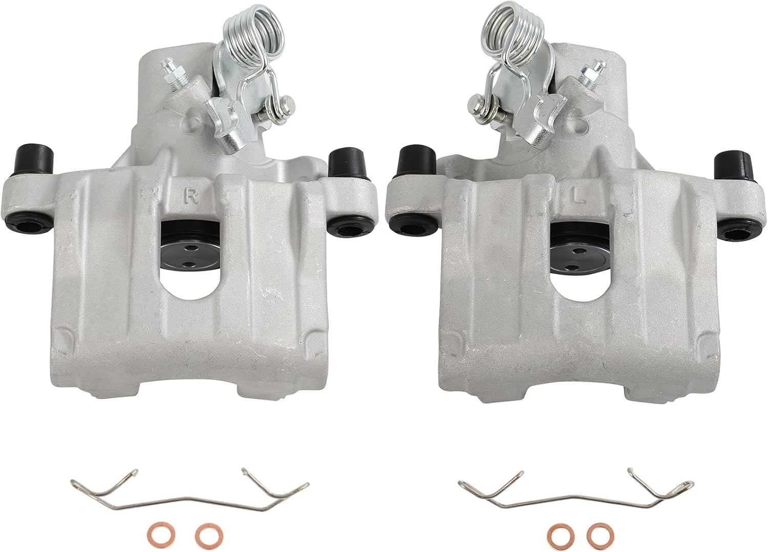 SCITOO 19-6284 19-6285 Rear Left & Right Disc Brake Calipers Assembly Without Bracket For Ford For Escape/For Focus/For Transit Connect,For Mazda For 3