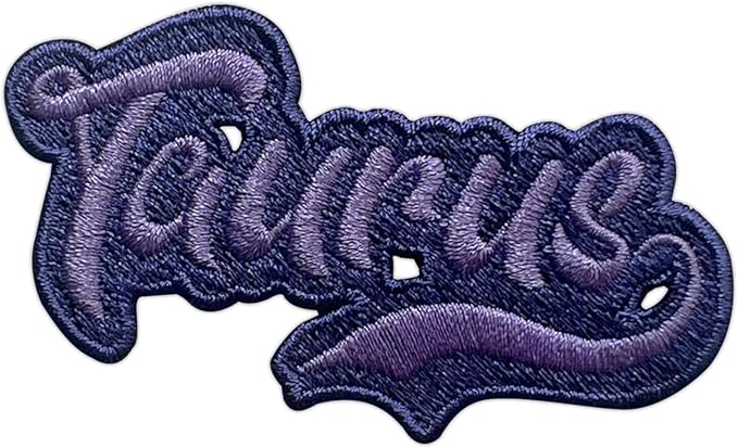 (Letters) Zodiac Sign Embroidery Iron On Patches, Size 3