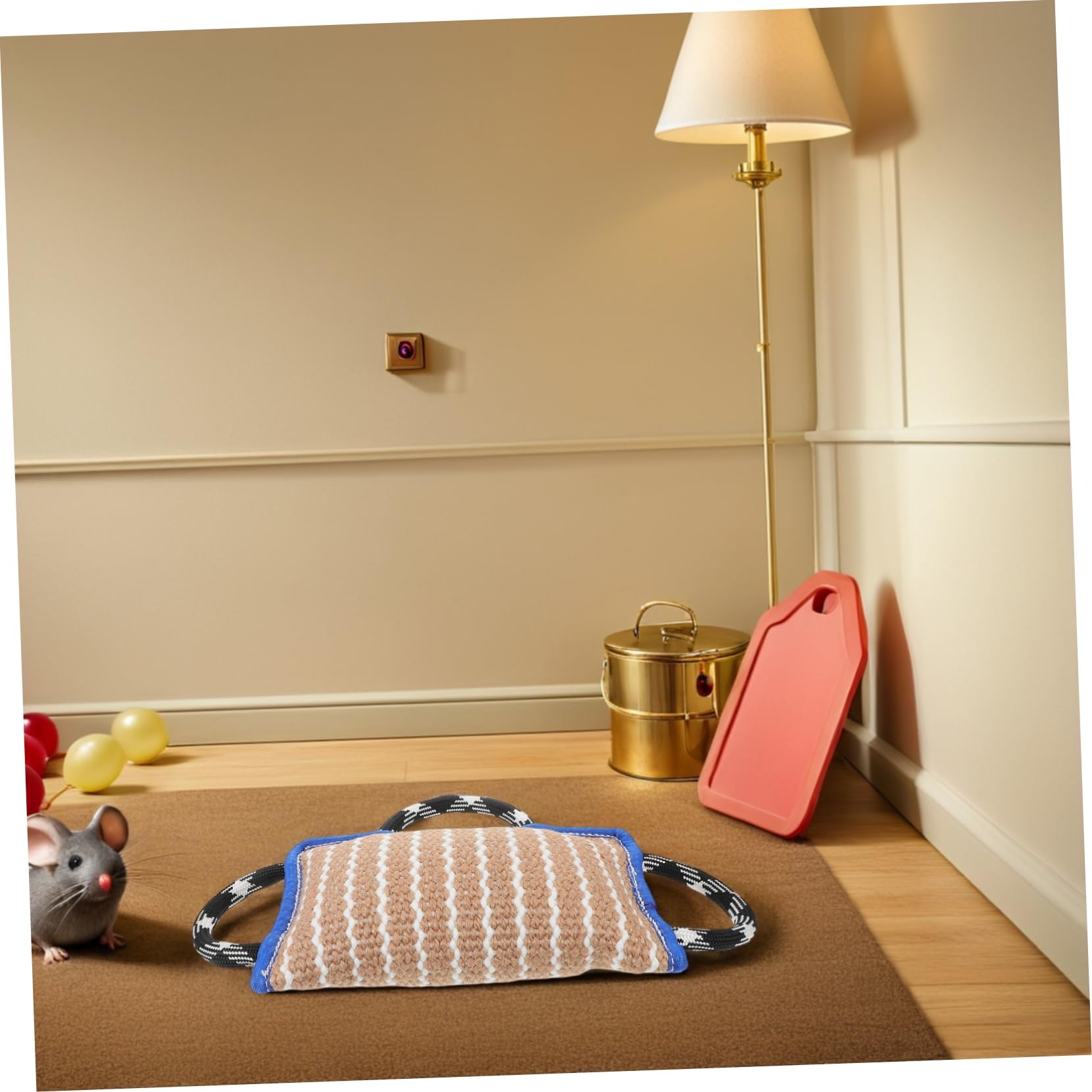 Pillow para Perros de Lino Resistente Equipo de Entrenamiento Duradero para Desarrollo de Habilidades y Entre Dueño y Mascota Juguete para Perros