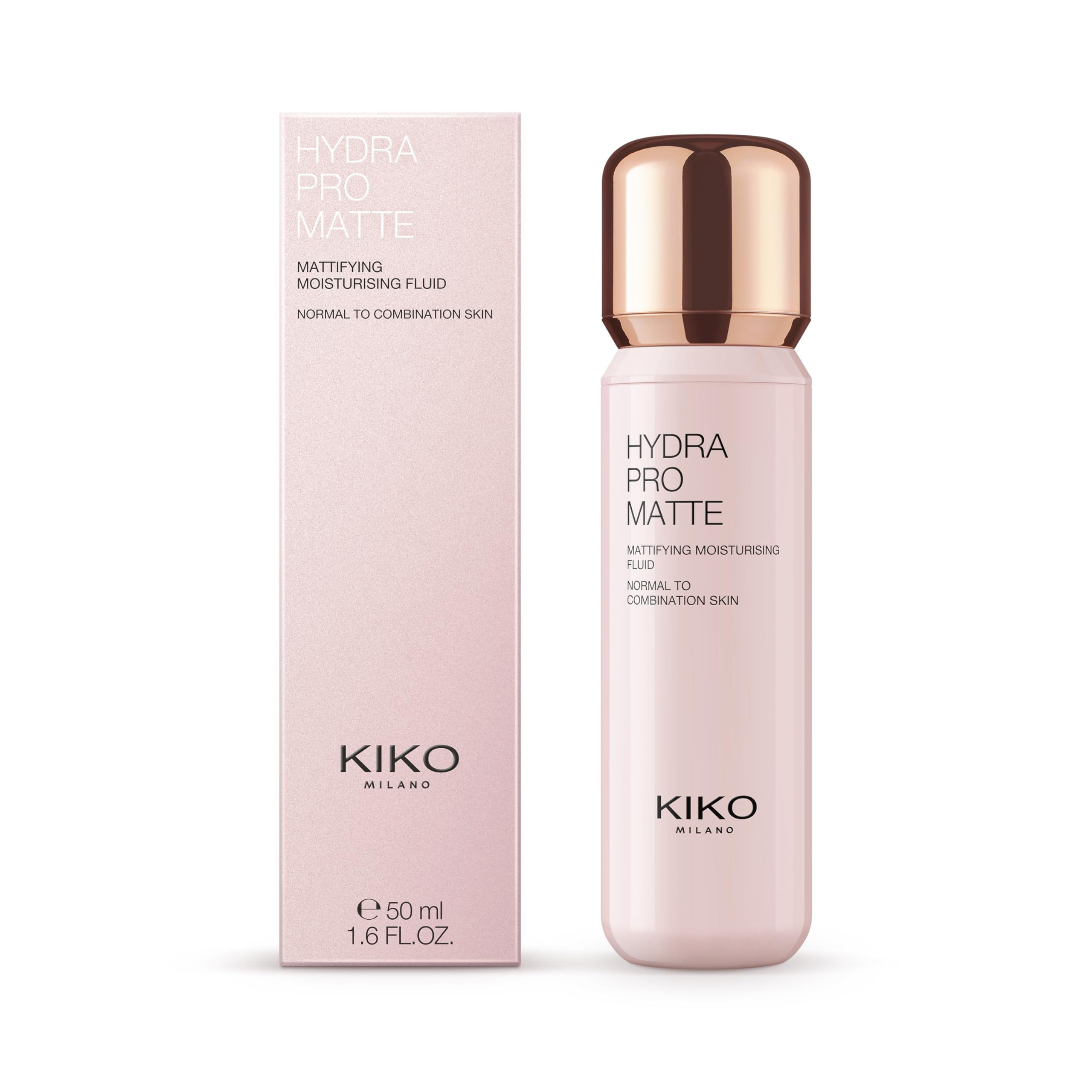 KIKO Milano Hydra Pro Matte, Fluido Facial Hidratante Y Matificante