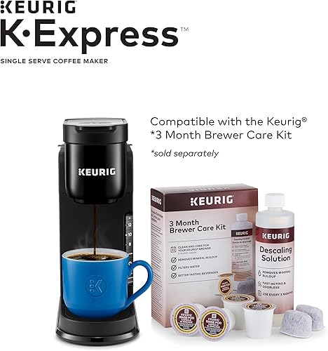 Miniatura 8 de Keurig K-Express - Cafetera de una sola porción con café Bustelo Espresso estilo café tostado oscuro, 72 cápsulas K-Cup