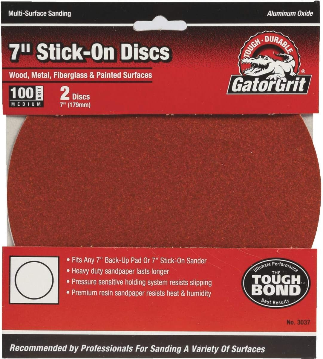 7 Stickon Sanding Disc Sanding Products