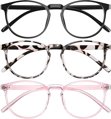 Miniatura 11 de Gafas de luz azul para mujeres y hombres, antifatiga ocular, gafas de bloqueo de luz azul, gafas ligeras retro para juegos