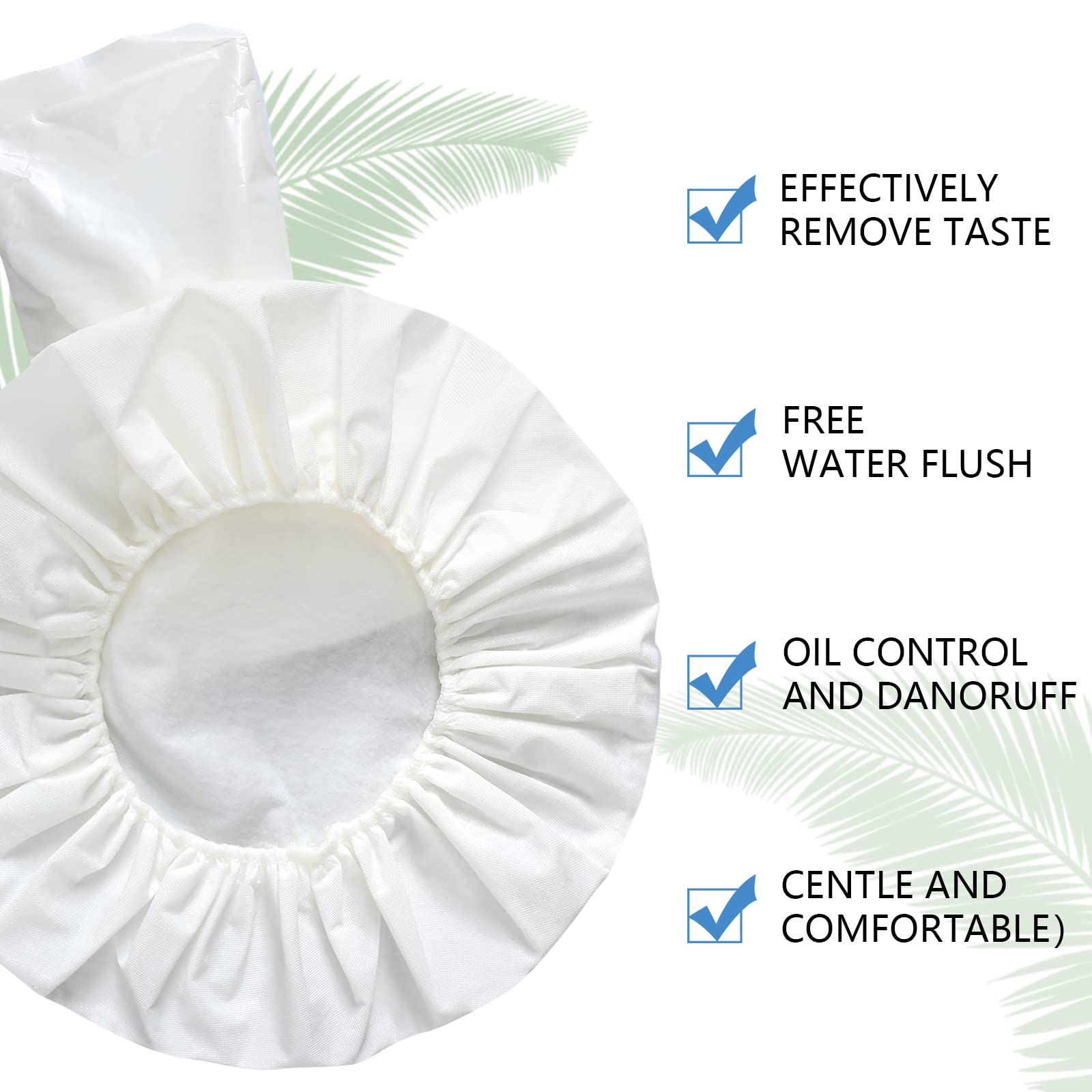 Hicarer Waterless Shampoo Caps, Disposable Hair Washing Caps