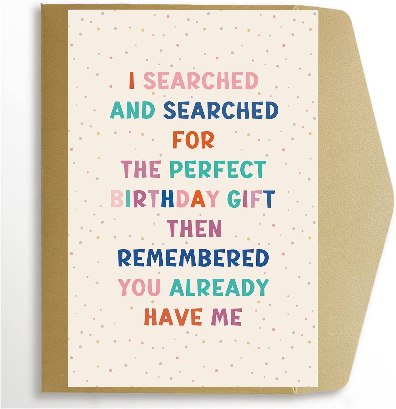 Cheeky Birthday Card for Him Her, Funny Birthday Card for Husband Wife, You Already Have Me Card
