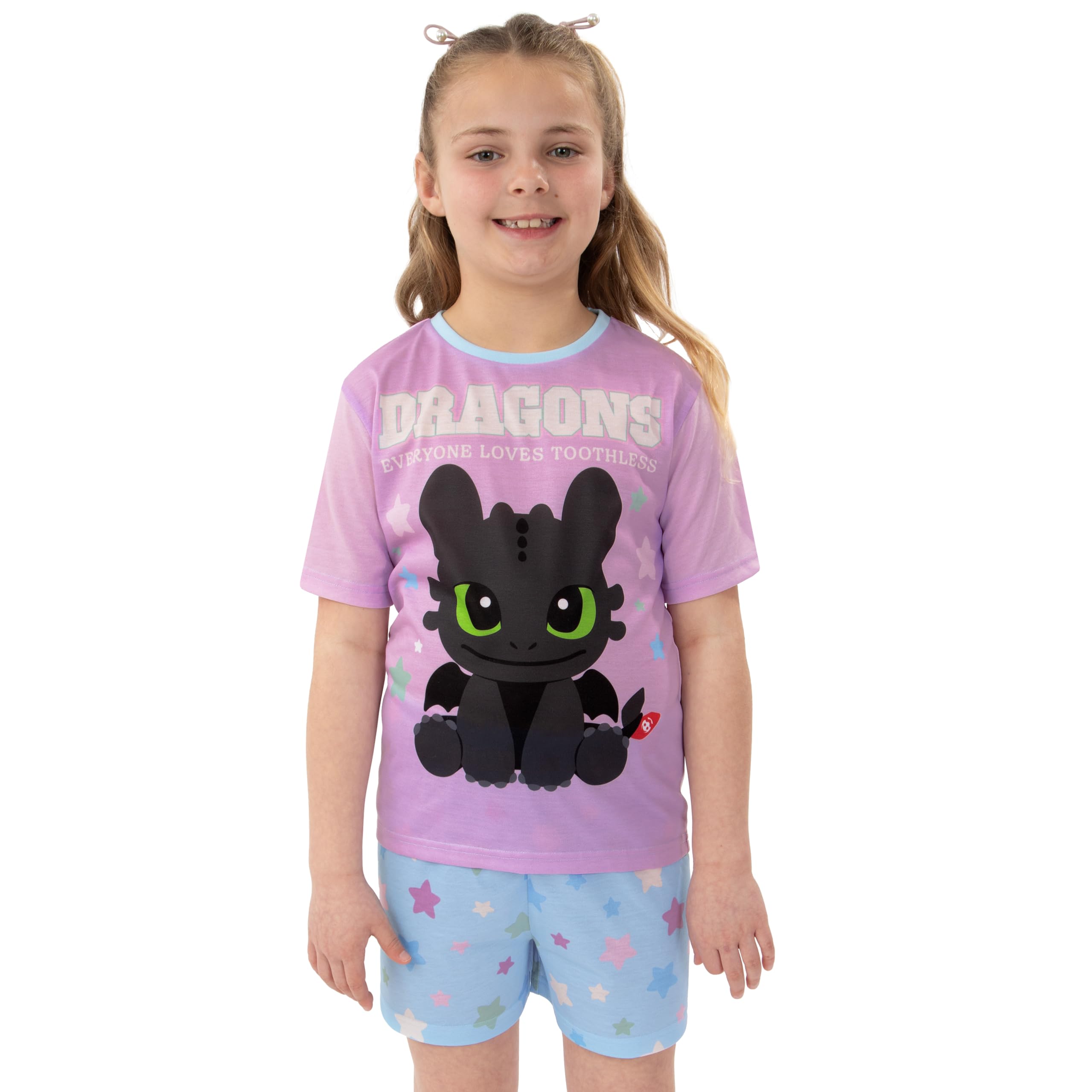 How To Train Your Dragon Pyjamas, Toothless Pyjama Fille HTTYD, Pyjam Enfant Dragons, Ensembles De Pyjama Fille