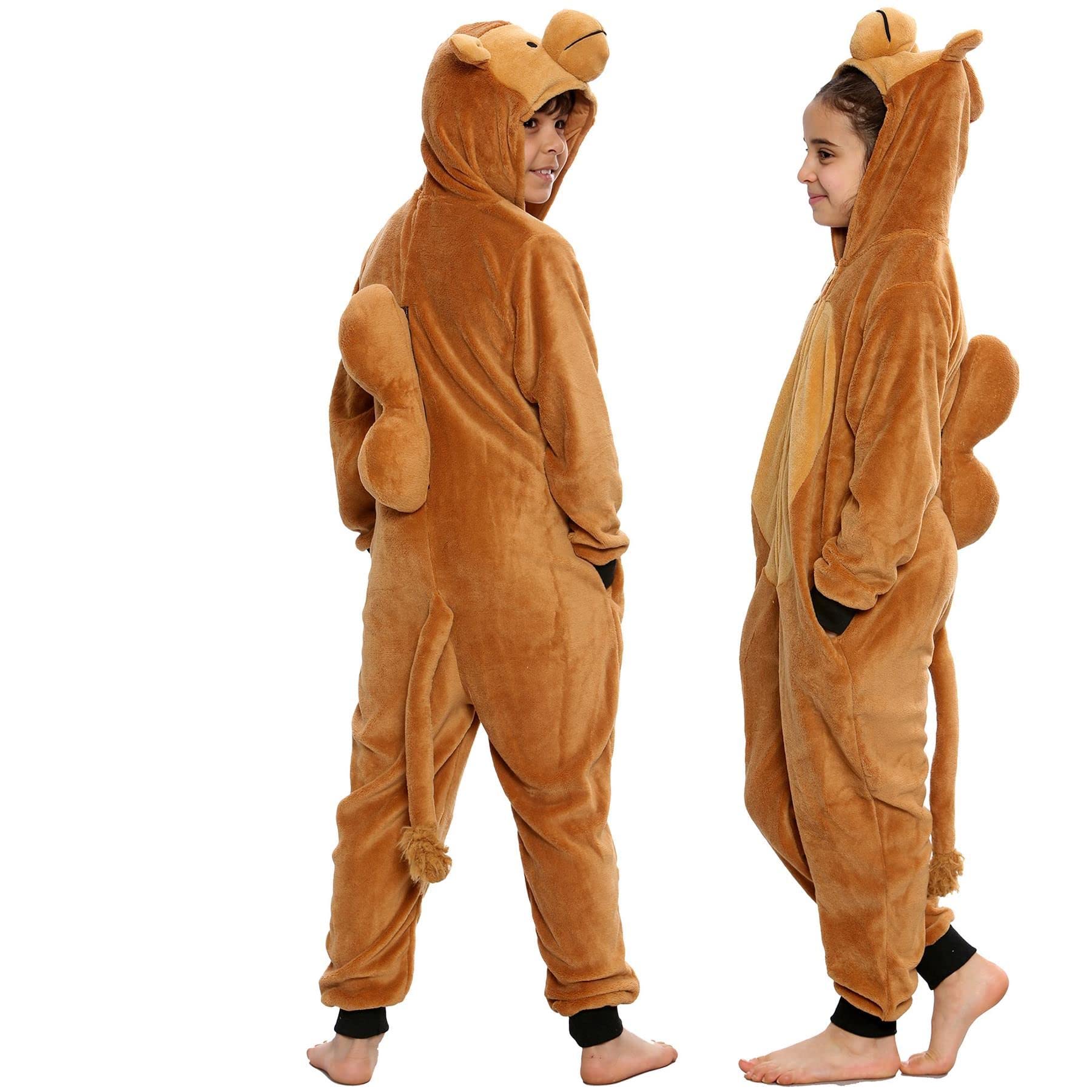 A2Z 4 Kids Zwierzę Onesie Dla Dzieci Wielbłąd Kostium Piżama Wiek 2-13 Lat