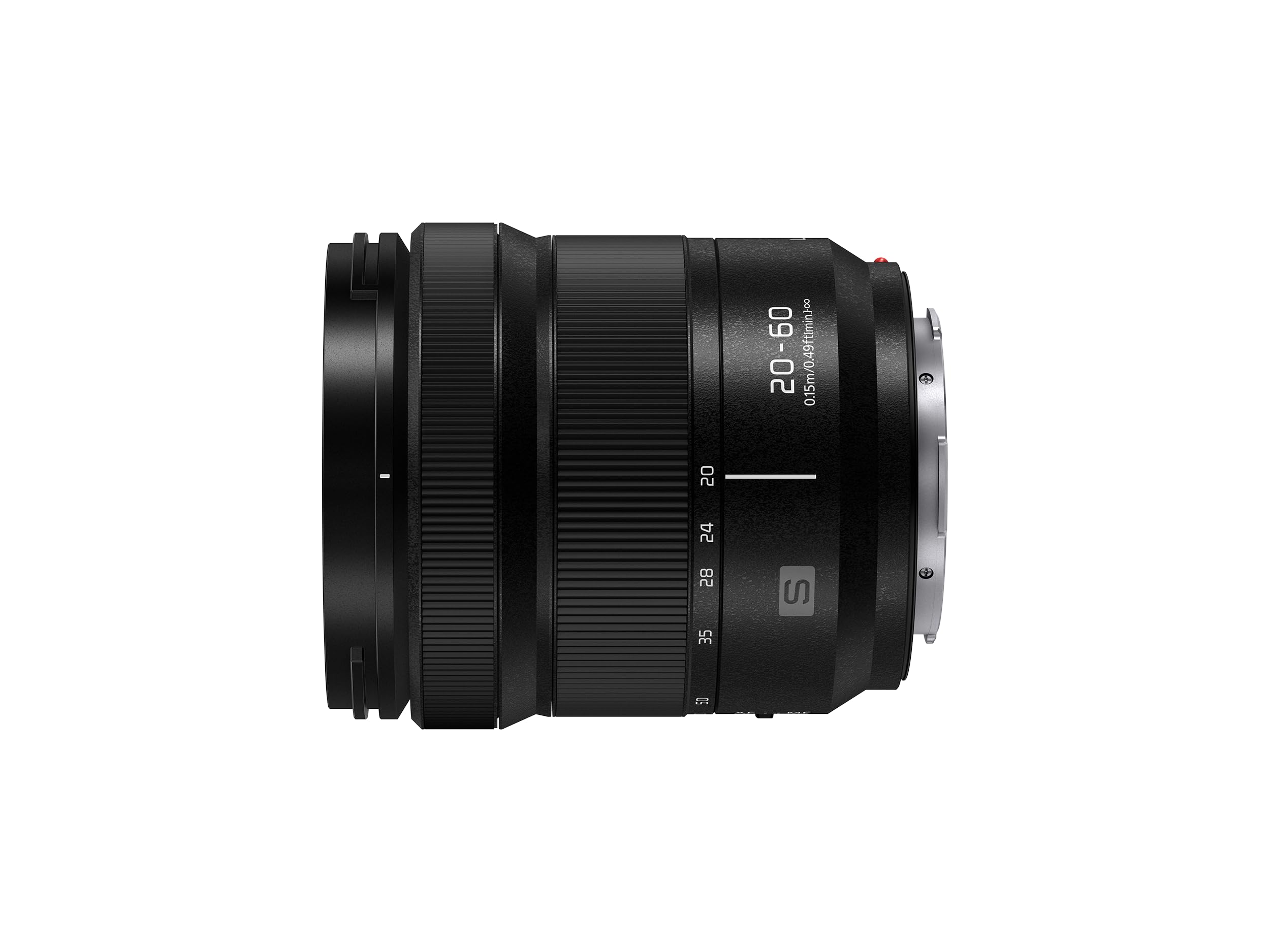 Panasonic Lumix S-R2060E Obiettivo 20-60 mm, F3.5-5.6, Design Rugged, Pratico e Versatile, Nero