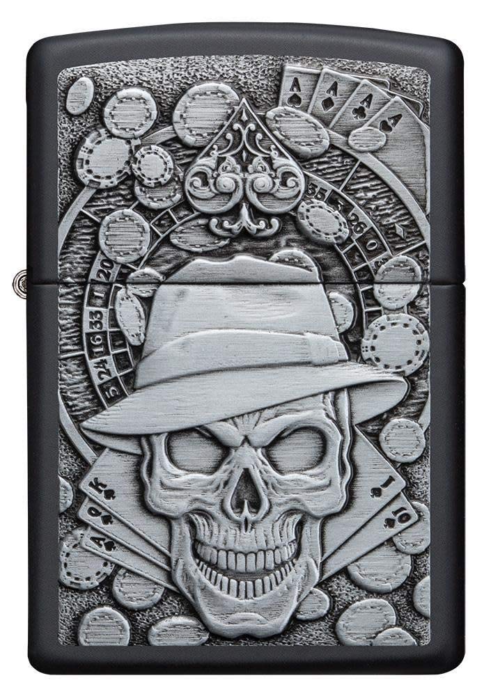 Zippo Accendino tascabile, nero, misura unica