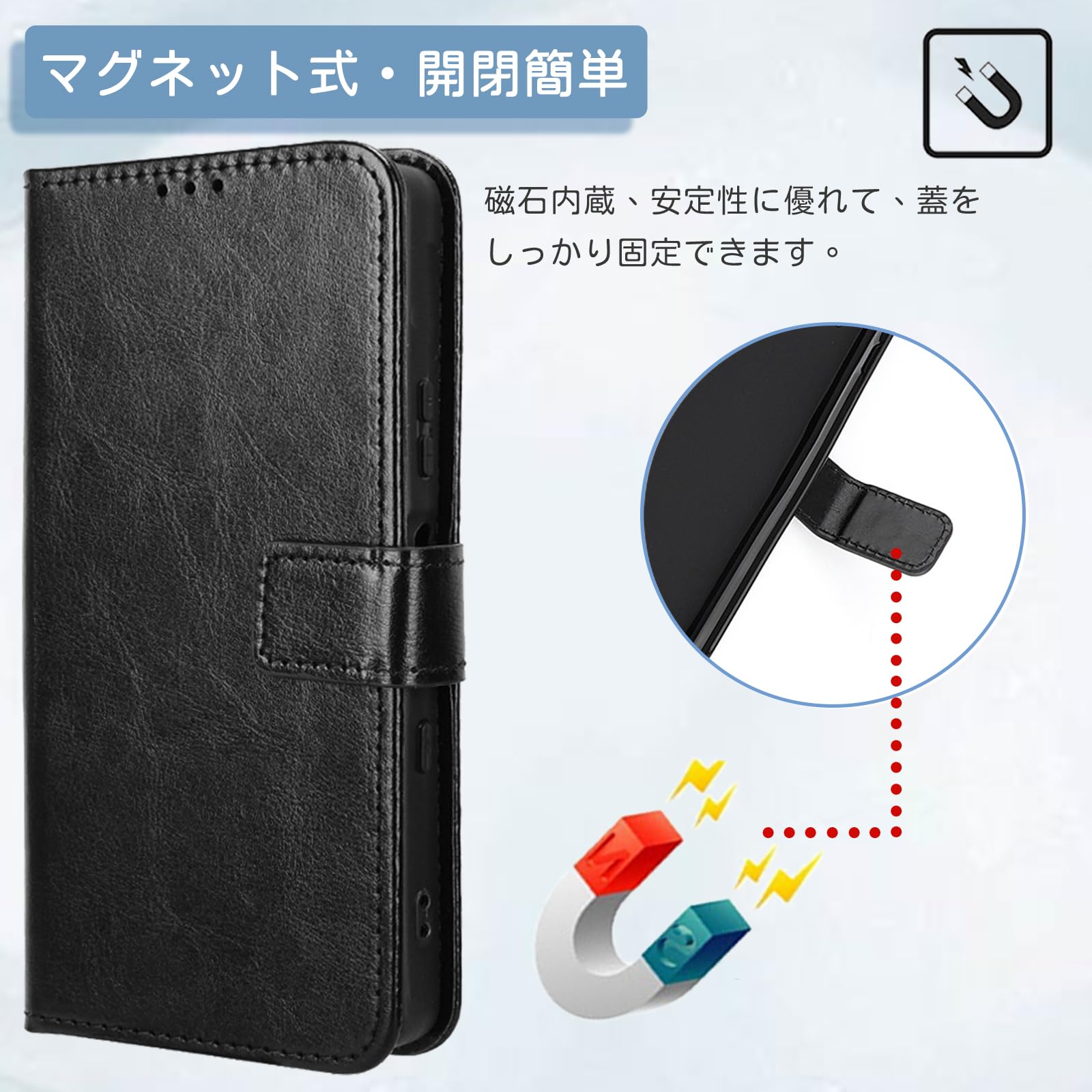 Amazon.co.jp: For DOOGEE Note 56X/Note 56X Pro ケース 手帳型 高級