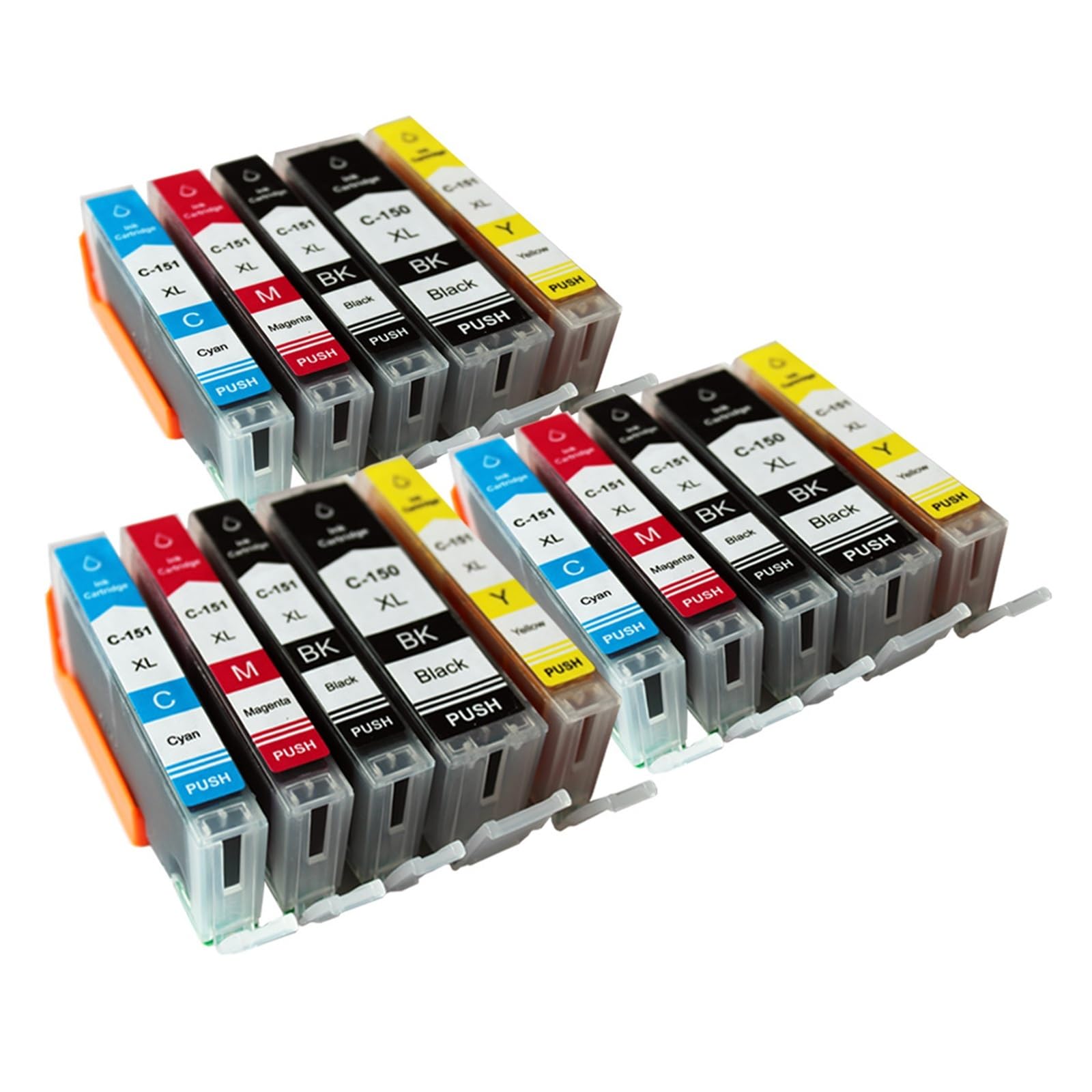 Cartuchos de Tinta PGI-150 CLI-151 compatibles con Canon PIXMA IP7210