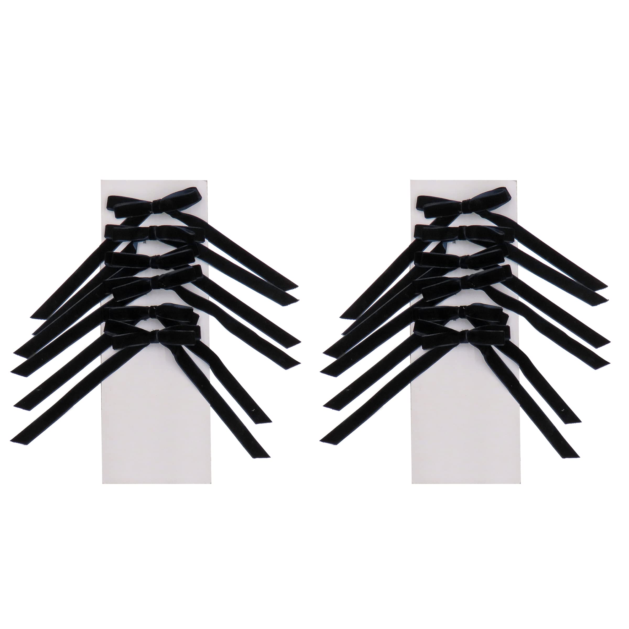 Photo 1 of National Tree Company AH63-AG2366B Decorative Christmas Bow, Dark Blue  2 packs