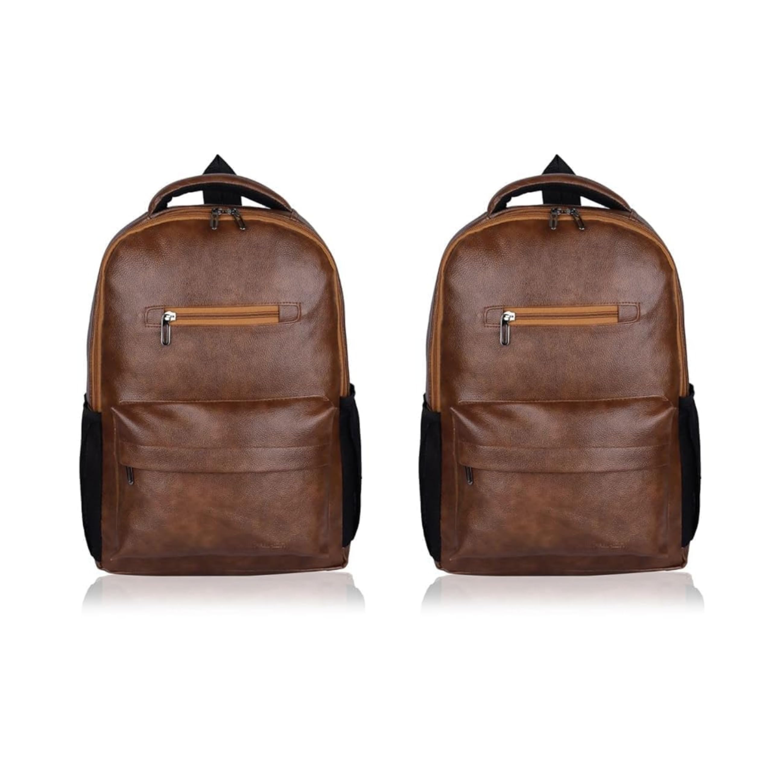 treggo 30L Faux Leather Anti Theft Backpack for Men & Women | Casual Travel Laptop Bag with Hidden Pocket | Office College Backpack Fits Up to 15.6 Inch Laptop-picture-44