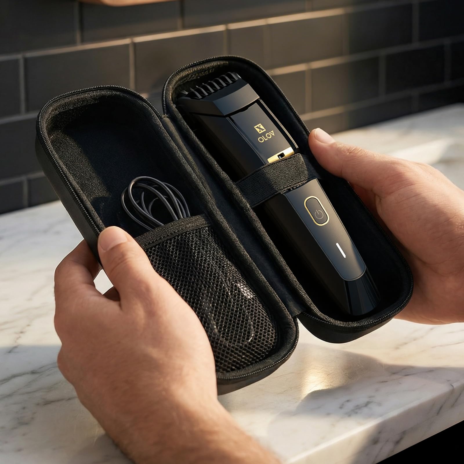 Men's Beard Trimmer - 20 Lengths, Cordless & Waterproof -8 Men's Beard Trimmer - 20 Lengths, Cordless & Waterproof -8