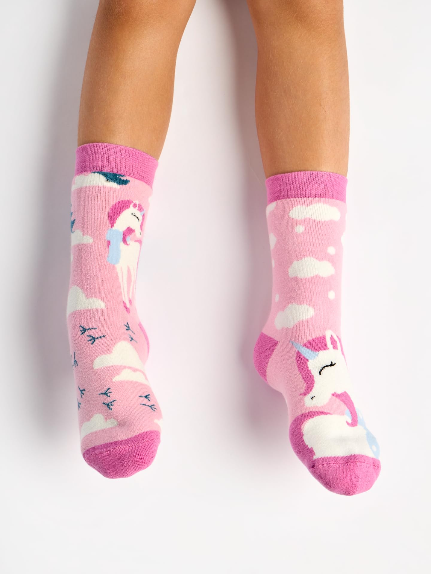 Dedoles Calzini Unisex Donna Uomo & Bambini Calze Cotone con tanti Design divertenti Calcio Bicicletta Piante Cavalli Regalo sinistra destra diversi