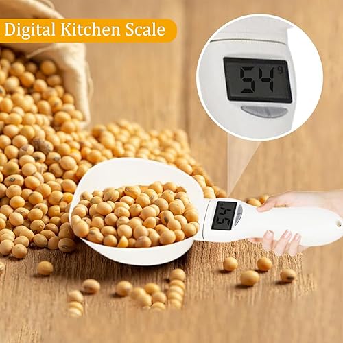 Miniatura 6 de Cuchara medidora de alimentos, cuchara de medición digital, balanza de cuchara de pesaje de 28.22 oz0.00 oz de alta precisión con pantalla LCD