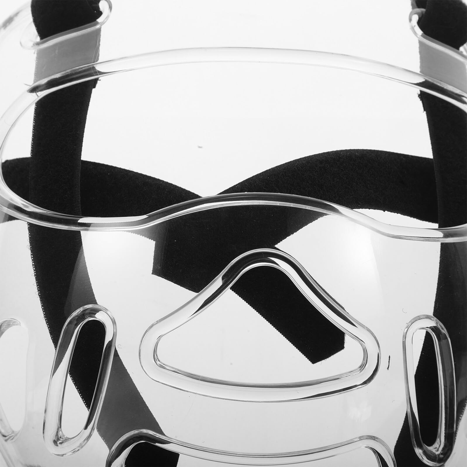 Cabilock Maschera Protettiva Viso Taekwondo 2 Pezzi Protezione Staccabile Casco Protettivo Completo Leggero e Trasparente per Allenamento Karate Kickboxing e Wrestling Adulti e Giovani