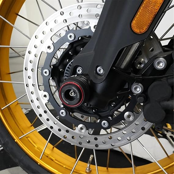 Frame Slider Compatible With Aprilia For Tuono 660 For Factory 2021 2022 2023 2024 Axle Slider Crash Pads Motorcycle Front Rear Fork Wheel Crash Protector