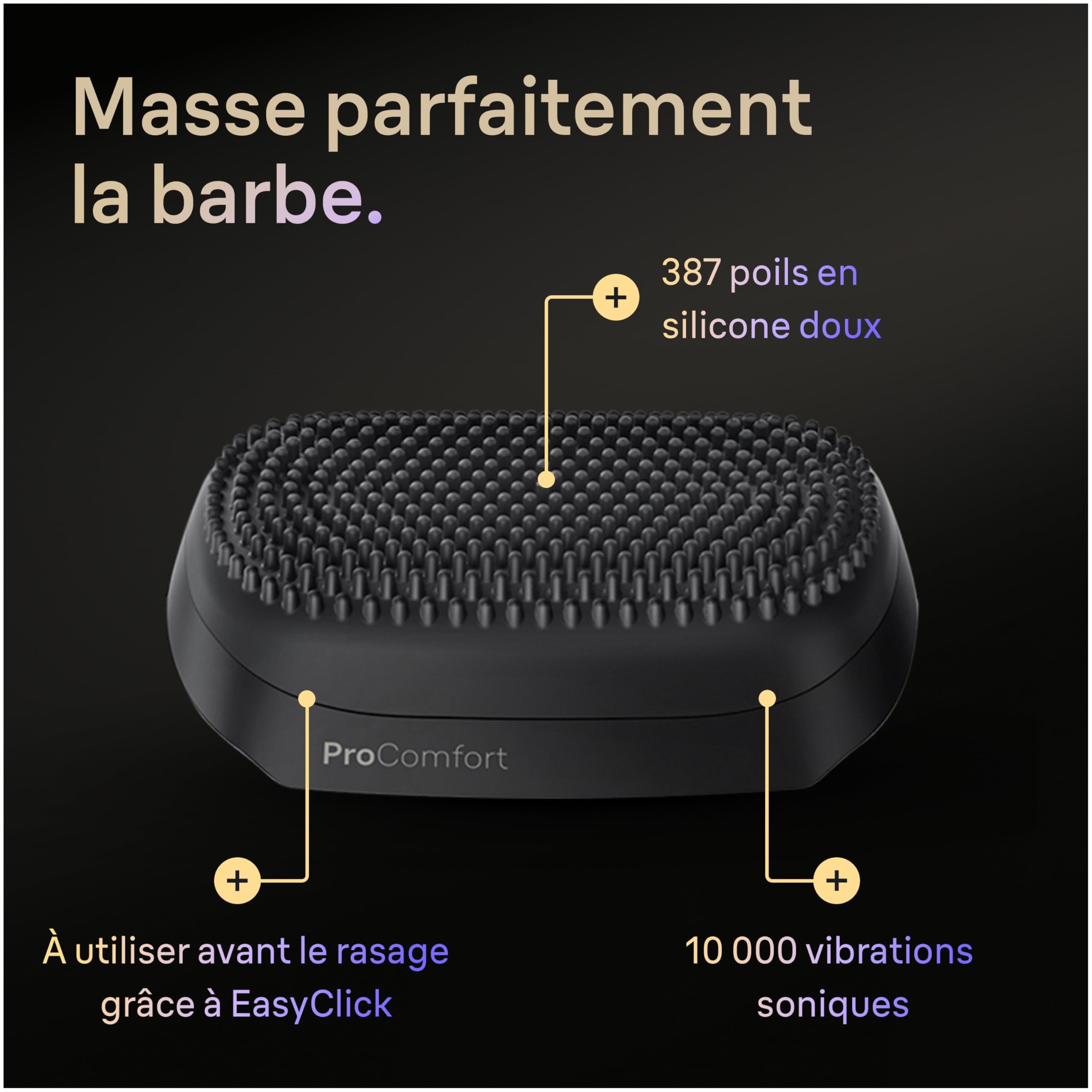 Braun Rasoir Electrique Homme Series 9+ Pro 9690CCE Noir | Etanche, Batterie Rechargeable, Lames de Précision Ultra-Fines, Tondeuse ProTrimmer, Station de Nettoyage, Tête de Pre-Rasage