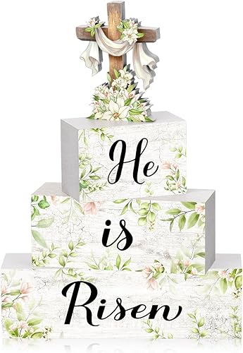 Miniatura 23 de Britimes Juego de 4 piezas de decoración de mesa de noche de película, juego de decoraciones de bandeja escalonada de Navidad, estrella de película,