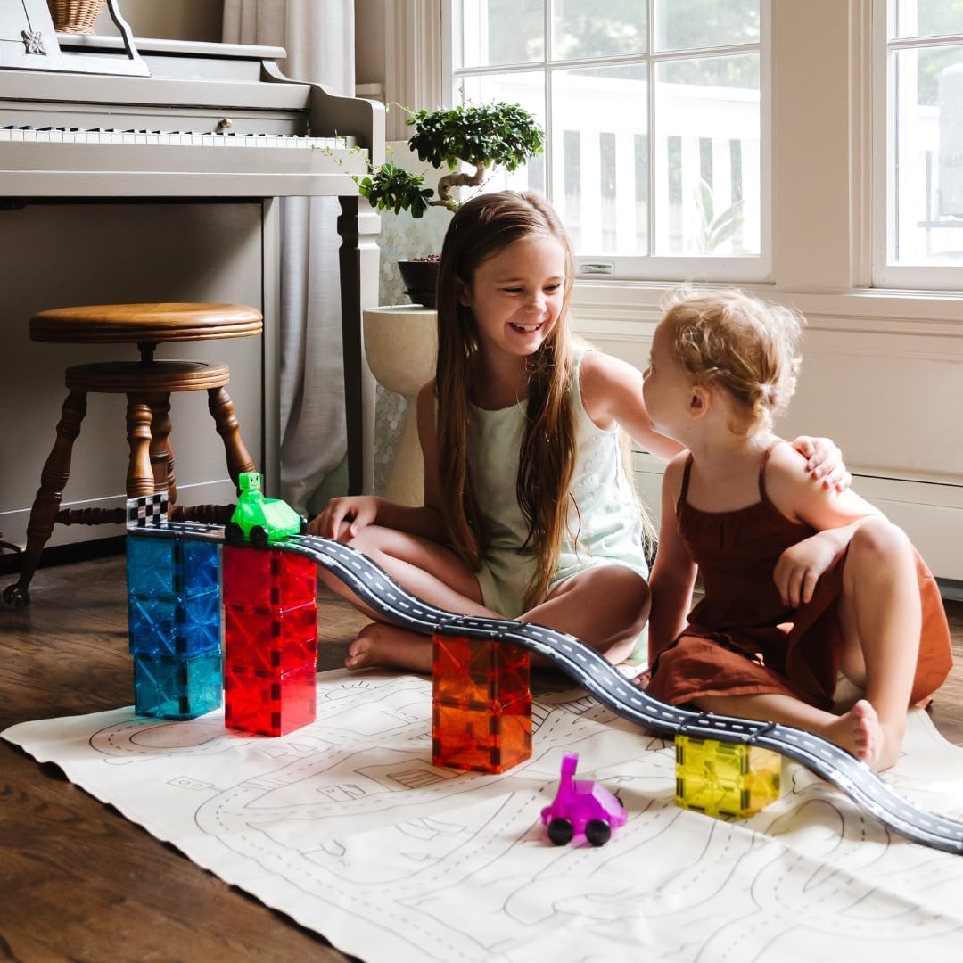 Magna-Tiles - Downhill Duo 40-Piece Set - Downhill 2er - 40 Teile