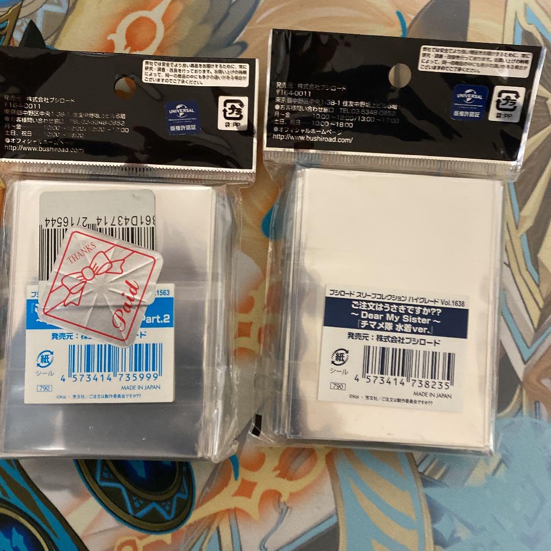 ご注文はうさぎですか スリーブまとめ売り バラ売り不可 値下げ可能 ご注文