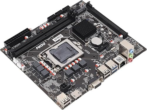 Placa base LGA 1151, H310B Micro ATX placa base para computadora de escritorio, compatible con LGA 1151 6 7 8 9Gen, disco duro M.2, DDR4, SATA3.0,
