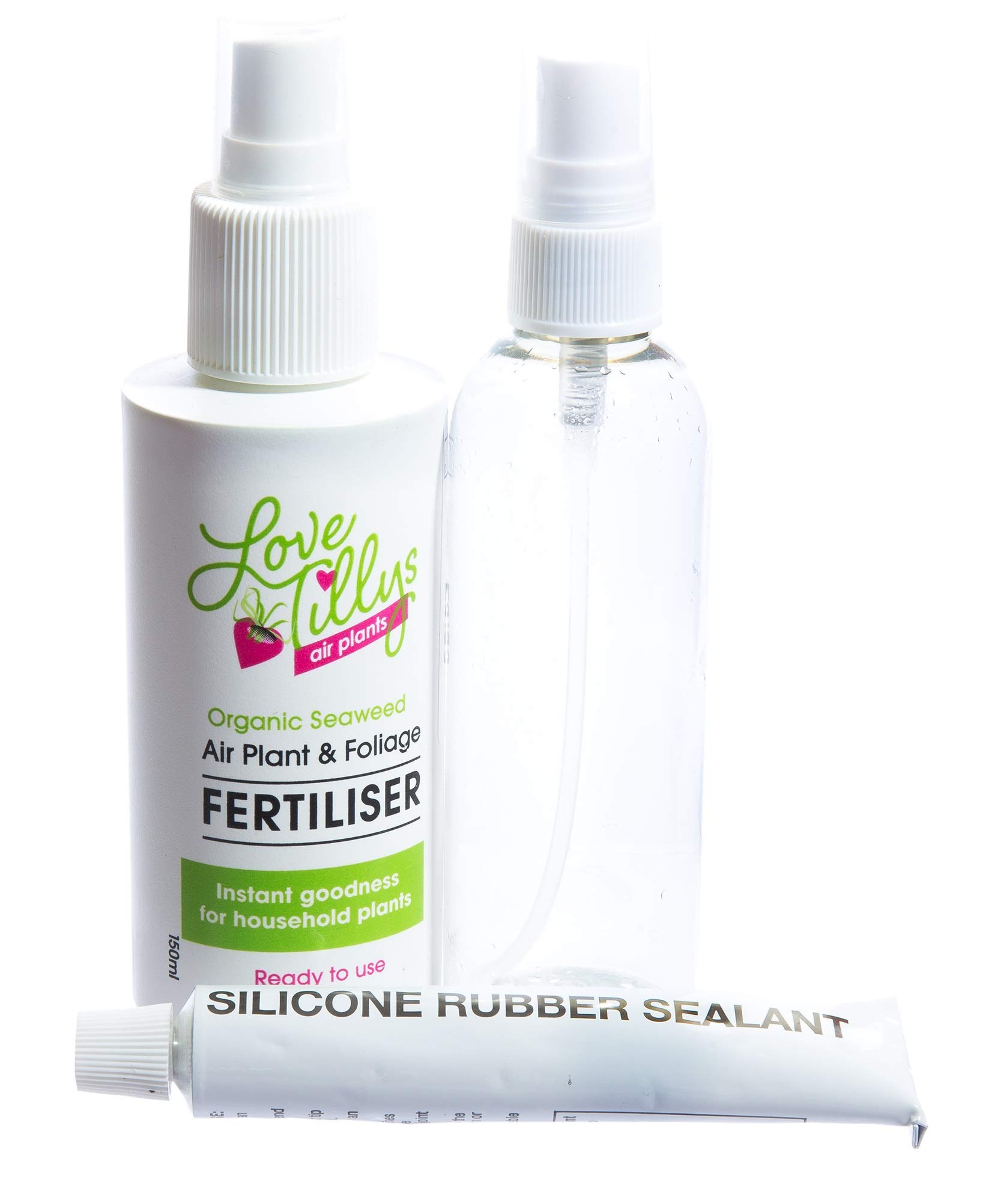 Biotope Aquatics LtdAIRPLANT COMPLETE CARE KIT- contains fertiliser, mister spray bottle & glue - easy to care for your tillandsia