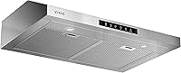 VIKIO HOME RC13-30 30 Inch Under Cabinet Range Hood 900 CFM Dual Motor Gesture Touch Control Quiet DC Stainless Steel