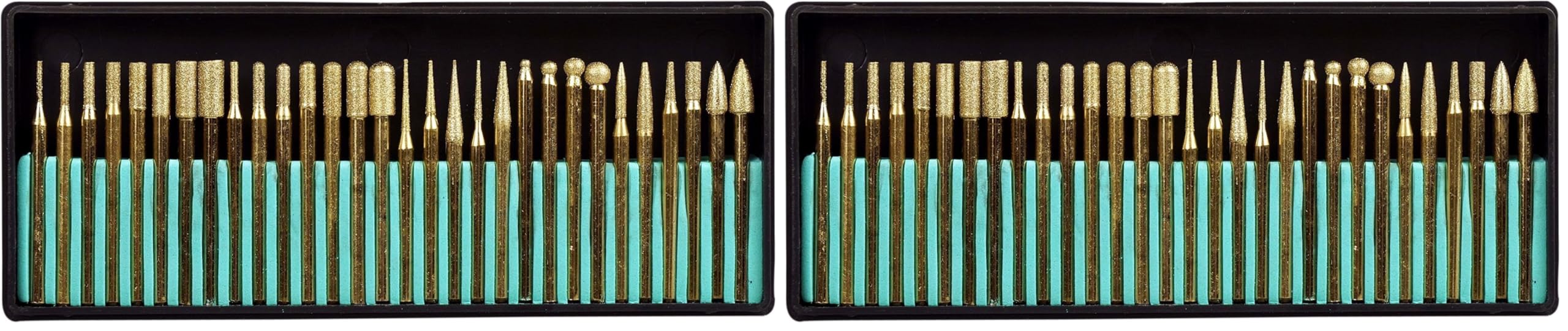 Titanium Diamond Burrs - 30 Piece Set -7
