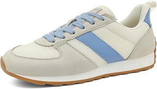UBFEN Womens Fashion Sneakers Classic Retro Style Trendy Walking Shoes