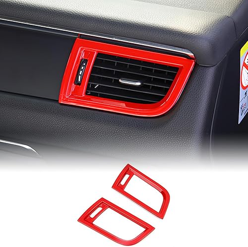 Miniatura 1 de Marco de salida de aire lateral para Porsche Macan 2014 2015 2016 2017 2018 2019 2020 2021 2022 2023 automotriz Accesorios interiores ABS 4 piezas