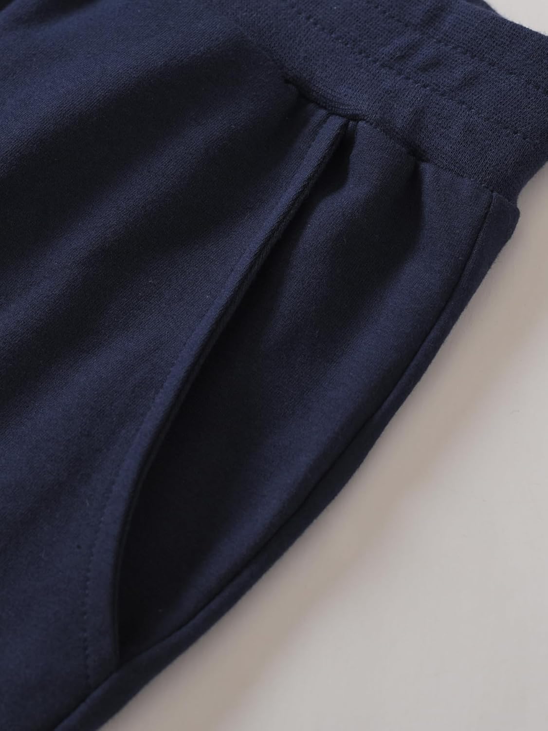 Weintee Women's Petite Cotton Pull On Pants with Pockets - Image 4