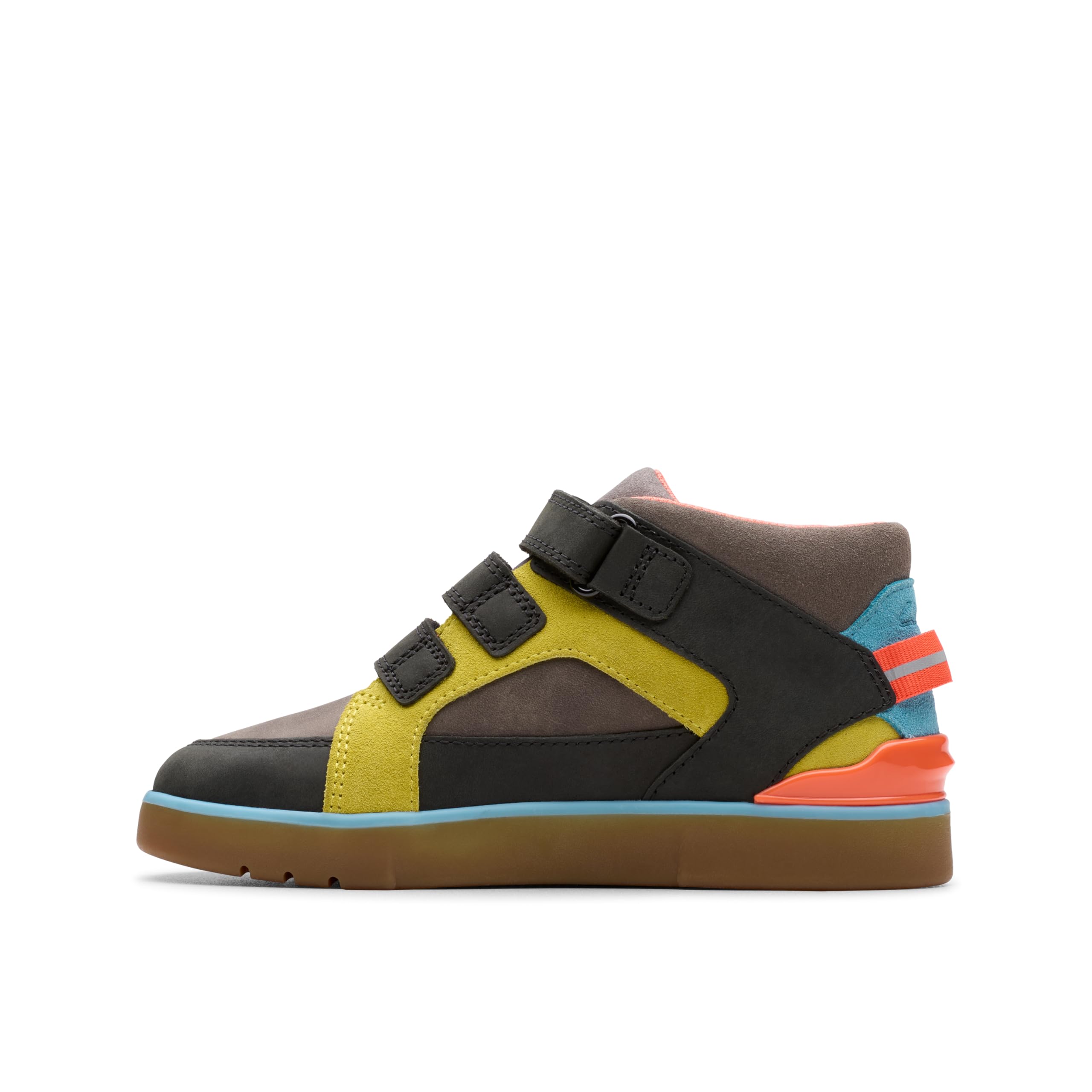 Clarks Oslo Play K Childrens Grey Combi, 9