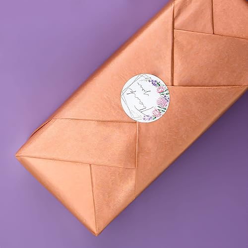 Miniatura 4 de MR FIVE 60 hojas de papel de seda a granel, color oro rosa, 20 x 28 pulgadas, papel de seda para bolsas de regalo, bricolaje y manualidades, papel