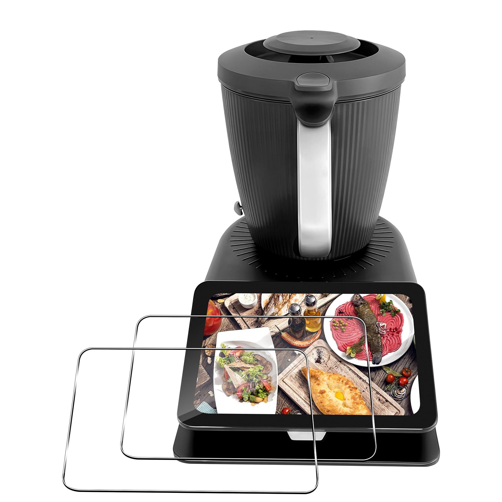 Verre Trempé Pour Vorwerk Thermomix TM7 - 2 Pièces Protecteur D'Écran HD 9H Anti-Rayures Anti-Doigt