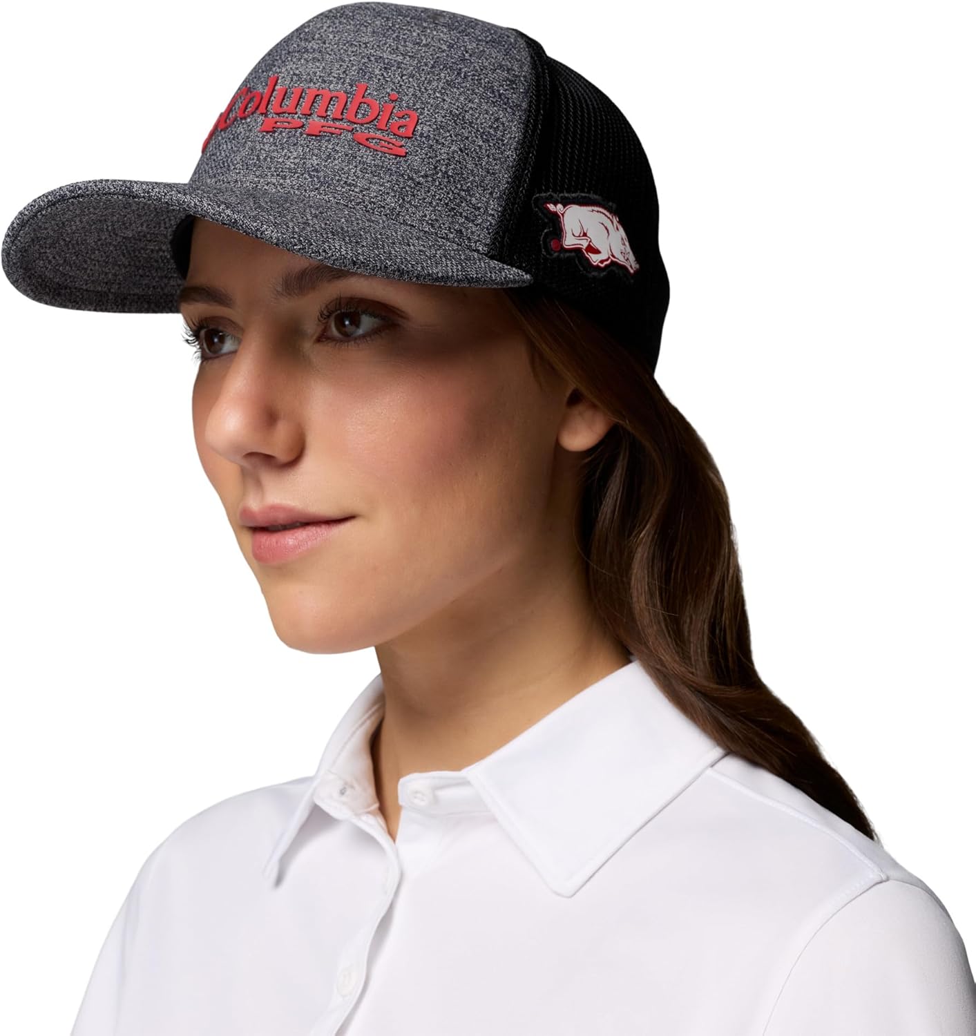 Columbia Unisex-Adult Collegiate PFG Mesh Snap Back Ball Cap