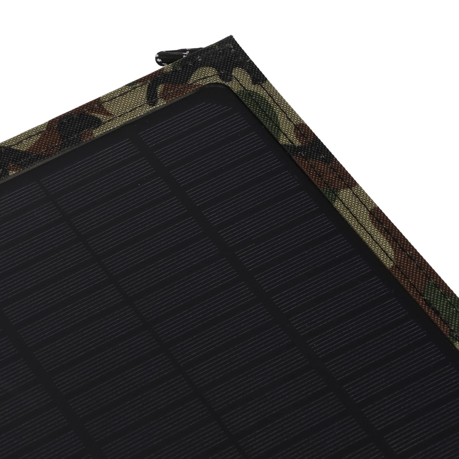 Focket Przenośny Panel Słoneczny, Składany Zestaw Solarny do Samochodu Kempingowego 50 W 12 V, Składana ładowarka Słoneczna z Dwoma Portami USB Wodoodporność IP65 do zajęć na świeżym Powietrzu W