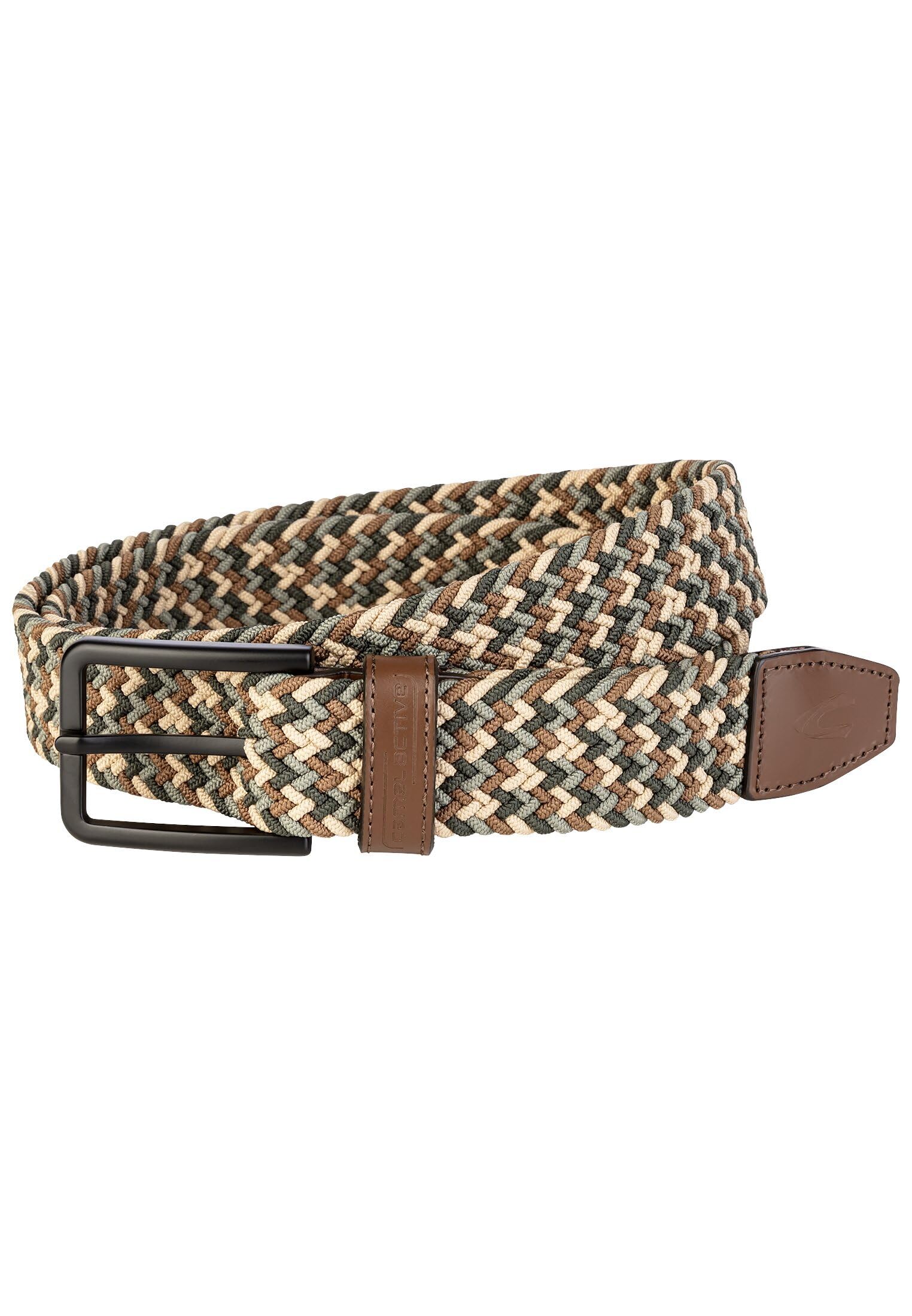camel active Men's Multicolour Braided Belt
