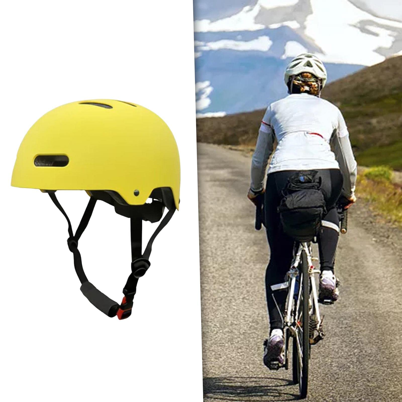 Casque VTT Et Route – 21 Aérations, Taille Réglable 54-62 Cm, Mentonnière, Légèreté, Pour Homme Et Femme, Confort Anti-choc
