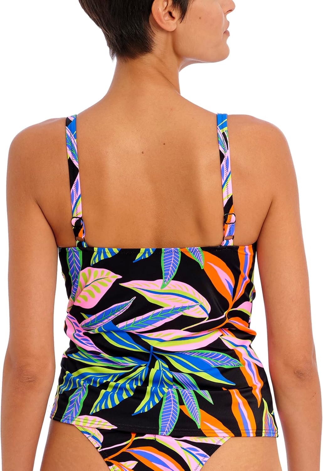 Freya Womens Freya Desert Disco Underwire Plunge Tankini Top - Image 2
